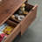 Log black walnut end table-107556611
