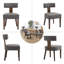 Chaise d'appoint à dossier bas en tissu Ligeia-1862742345-1831981306