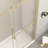 48" W X 76" H Single Sliding Frameless Shower Door With 5/16"(8Mm) Clear Tempered Glass-123754747