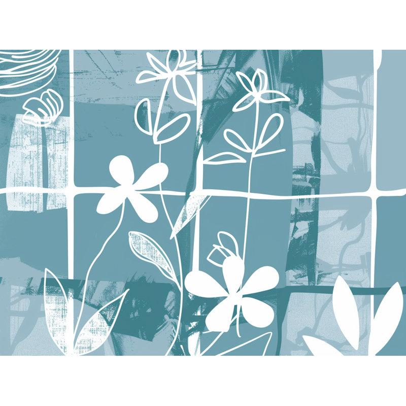 Rideau de douche Botanical illustration - Cool motif de salle de bain 14096, H 83 po x l 70 po