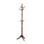 Portemanteau classique en bois brun foncé-1893533105