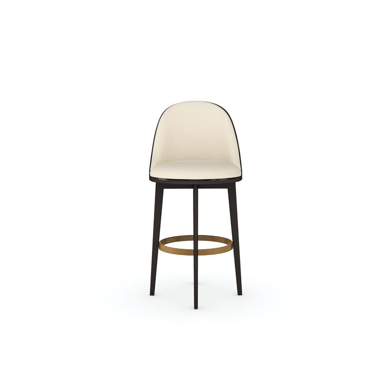 Another Round Swivel Upholstered Stool, Bar Stool (30” Seat Height)