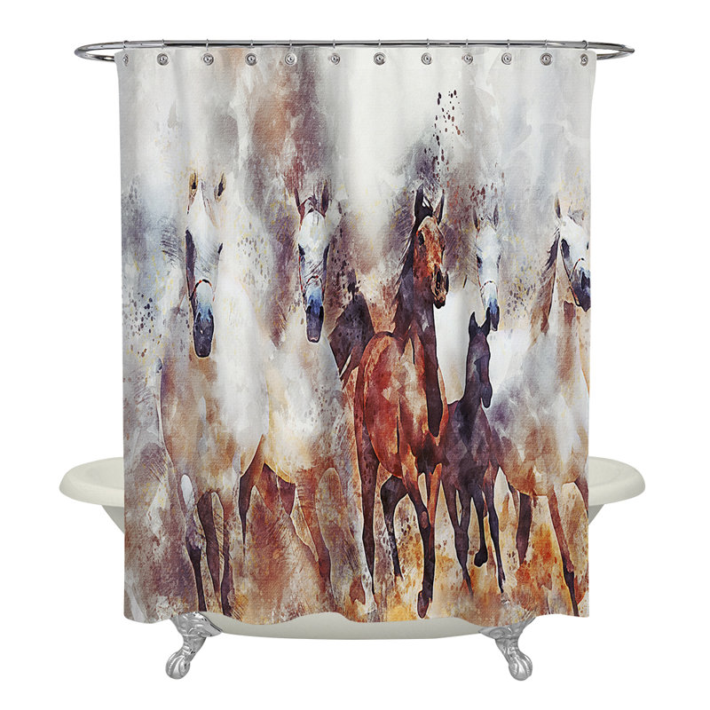 Dows Shower Curtain, 83" H x 70" W
