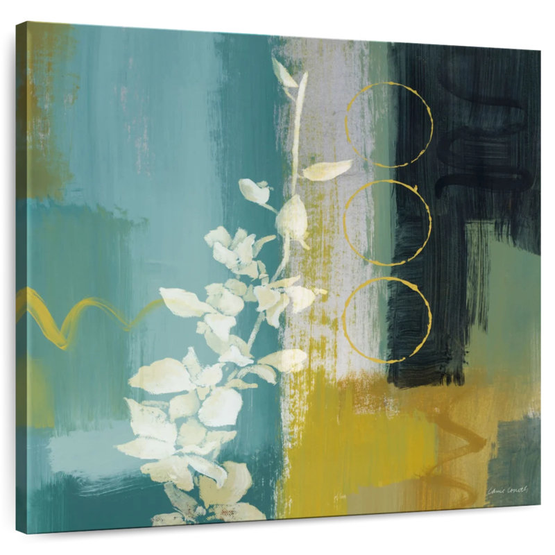 Harnek floral méditerranéen II, H 16 po x l 16 po