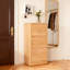 Armoire de rangement en chêne massif
