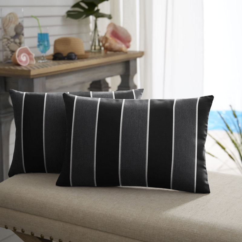 Coussin lombaire intérieur / extérieur Willow, H 16 po x l 26 po