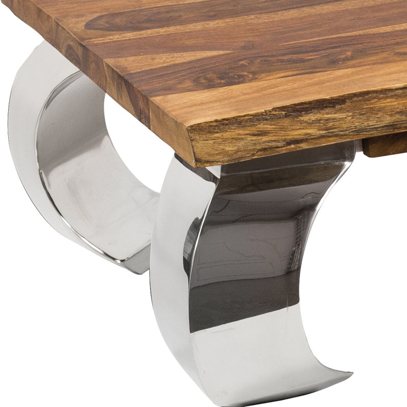 Solid Wood Four Leg Coffee Table