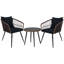 Ensemble de conversation 3 pièces avec plateau en verre-1162174506-1162174505