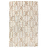 Tustin Abstract Area Rug in Ivory