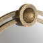 Lisbon Round Brass Mirror