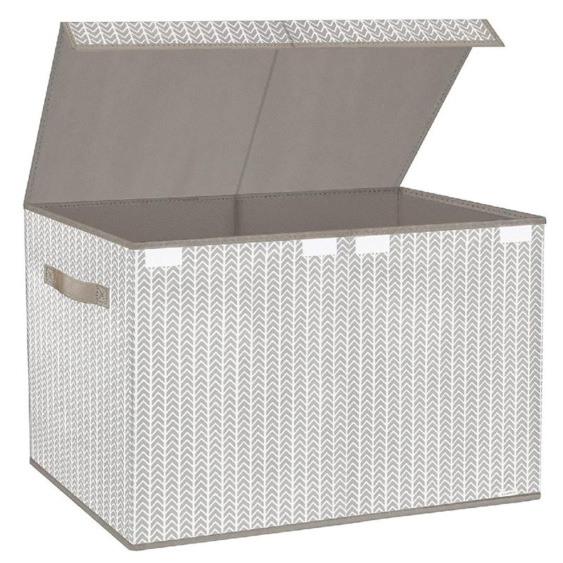 Boîte à jouets en tissu