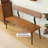 Brown Upholstered Bench