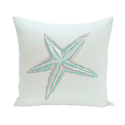 Coastal Calm Square Pillow Cover & Insert