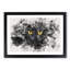 Eyes of a Cat - Picture Frame Paint Print-56854168-56854169