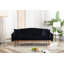 Canapé d'appoint en velours noir Coolmore-2019753056