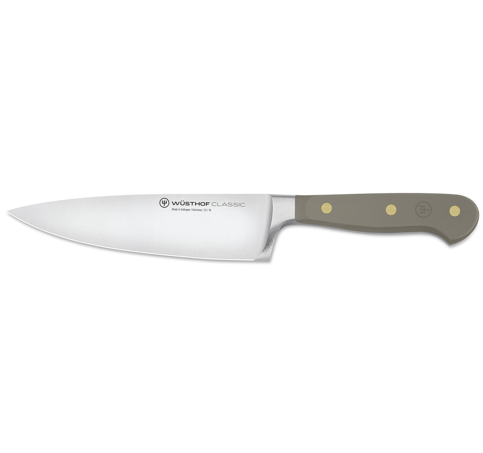 WÜSTHOF Classic Color Pink Salt 6" Chef's Knife, 6", Velvet Oyster