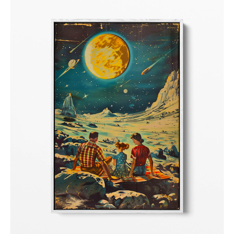 1 Piece Wrapped Canvas Wall Art, 60.96cm H x 91.44cm W