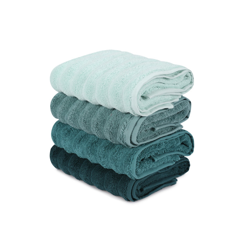 Midweight Hand Towel, Petrol Blue