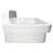 Ceramic 30" L x 22" W Farmhouse Service/Laundry Sink