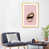 Toile avec cadre en bois beige n'est pas disponible