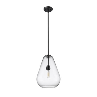 Luminaire suspendu en forme de larme à 1 lumière Placia