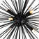 9 - Light Dimmable Sputnik Modern Linear Chandelier
