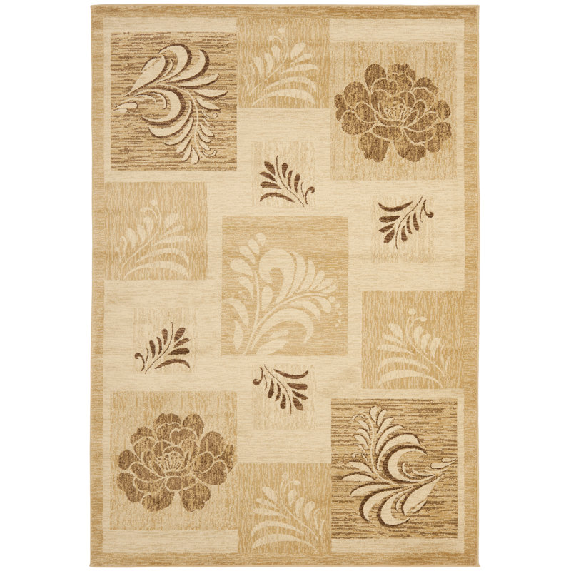 Klose Performance Floral Rug, Rectangle 3'3" x 5'3"