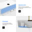 Évier de cuisine à cuve simple à cuve en quartz de 33 po x 22 po Quartz-107311091-107311089