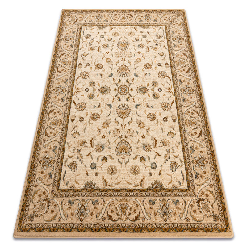 Desrosier Oriental Wool Area Rug, Rectangle 135 x 200cm