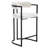 Modern Upholstered Counter Stools with Armrests and Footrests-1574218024-1574218023