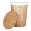Brambly Cottage Bansington Paper, Metal, Cotton, Polyester Decorative Basket
