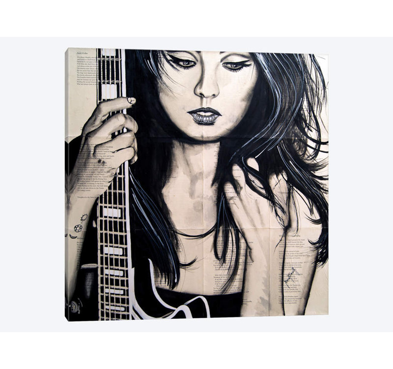 « rubee », reproduction d’impression sur toile tendue, H 18 po x l 18 po x P 1,5 po, Toile tendue, Pas de tapis
