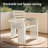 VRSHWO Iron Terrace Dining Chairs, Set Of 2, All-Weather Outdoor Metal Chairs For Gardens, Terraces, And Pools-1967915429