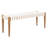 Orin 47" Woven Leather Bench-1806191604