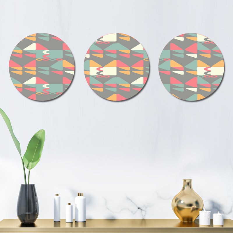 Ensemble de décoration murale 3 pièces
