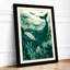 Ocean Depths Coastal - Framed Print-485826537-485826549