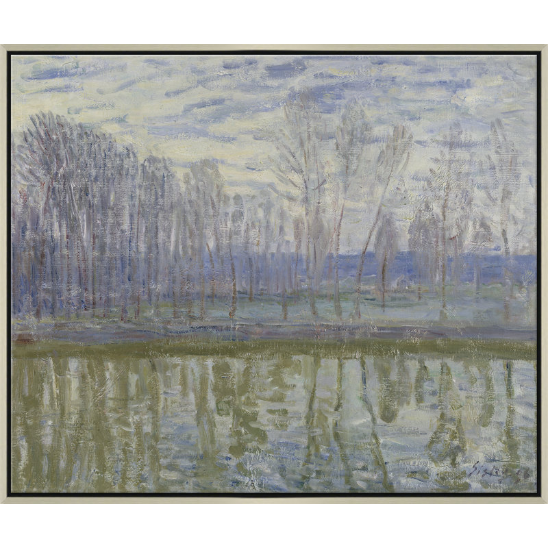 «Winter Landscape», peinture sur toile
