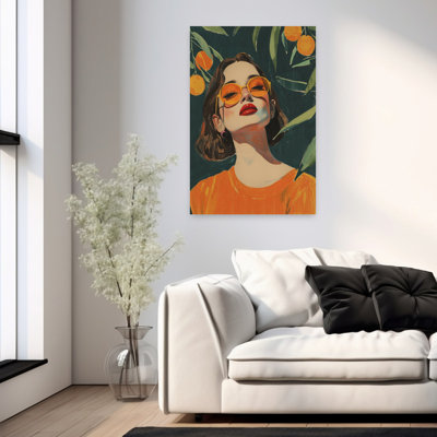 Art contemporain contemporain aux couleurs vives