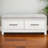 Shoe Bench With Removable Cushion And Hidden Storage For Living Room Entryway Hallways, Espresso-1056704180