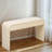 Fluted Console Table With 2 Drawers And Rounded Corners – Modern Entryway Storage Sofa Table For Hallway Or Living Room-635303505