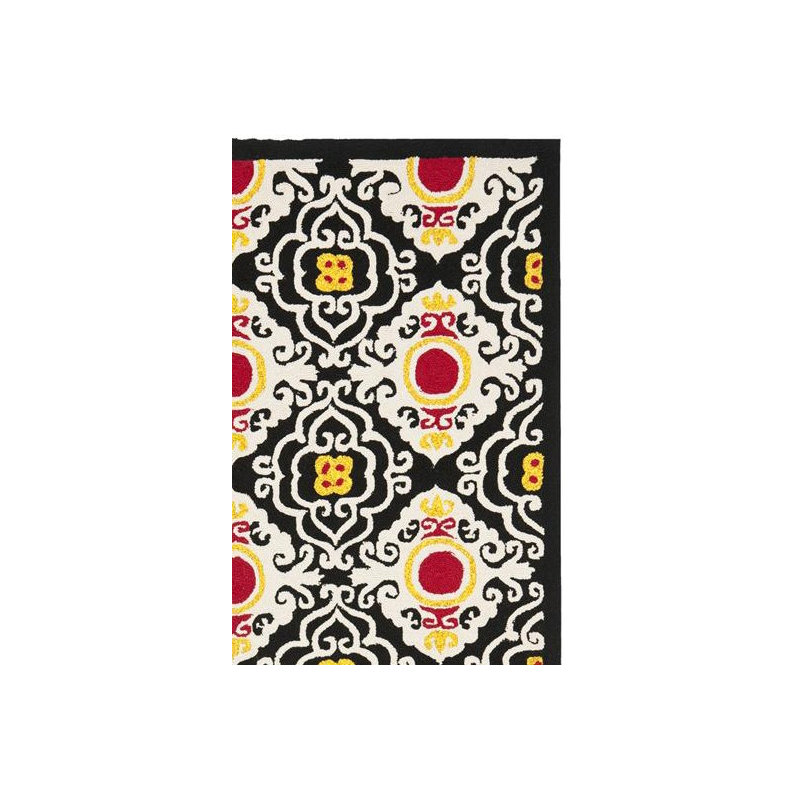 Childers Hand Hooked Performance Southwestern Rug, Rectangle 3'6" x 5'6"
