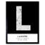 Lahore City Map Lahore Pakistan City Map Black And White - Single Picture Frame Typography