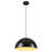 Lodi 1-Light Black Dome Pendant