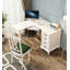 Bureau de coin en L en bois massif de style américain avec tiroirs de rangement-716567146-716567148