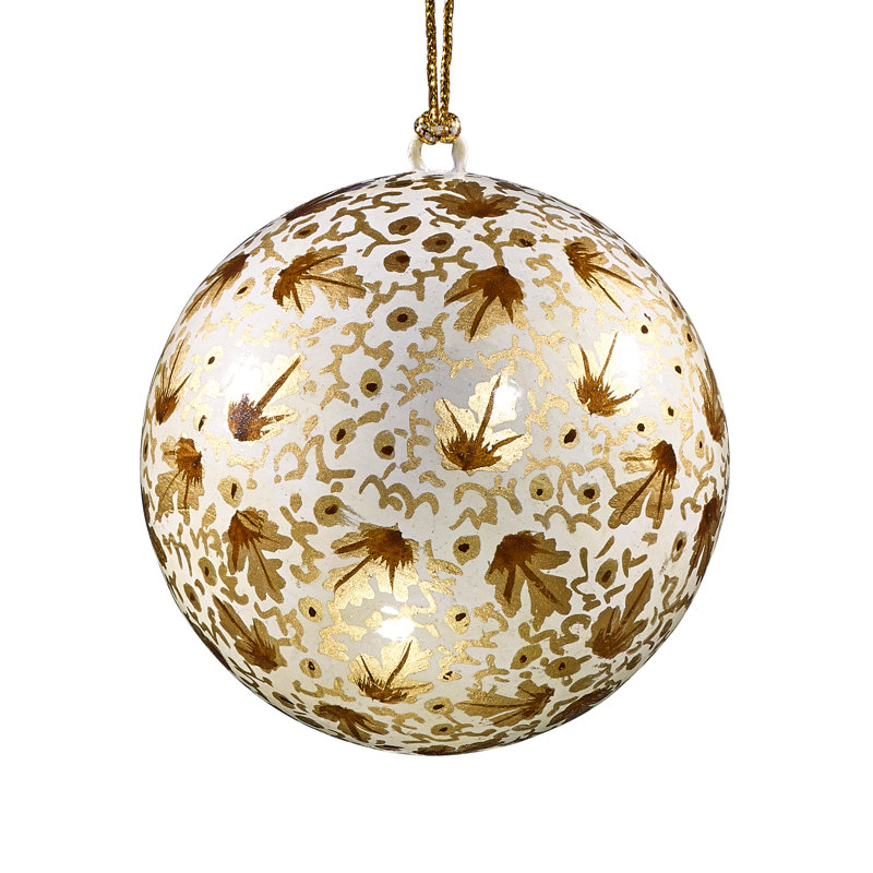 7.62cm Handmade Paper Plants & Flowers Bauble