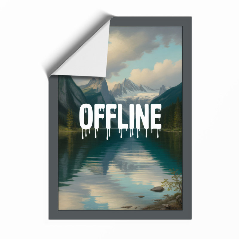 Offline Apartheid Modern - Framed Print, Unframed, A3 - 42.0 x 29.7 cm