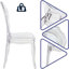 Chaise de salle à manger empilable Huxen