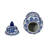 Ceramic Chinoiserie Ginger Jar with Lid-734444204
