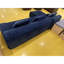 Canapé Cloud désossé avec base antidérapante, canapé moderne, espace de vie personnalisable, canapé modulaire confortable, convient aux pièces intérieures, aucun assemblage requis, bleu foncé-1538922848