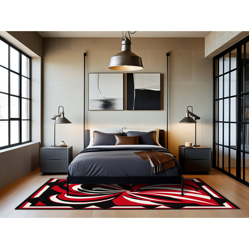 Obsidian Passion Rug, Round 4'